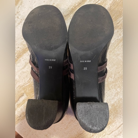 Anyi Lu Devine Pumps Black Block Heel - Picture 7 of 7